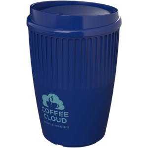 Cirrus POP 350 ml Becher - blau - Logo 1