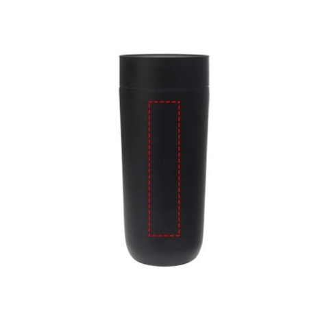 Camden 350 ml RCS-zertifizierter Becher aus Edelstahl mit Keramikauskleidung - schwarz – Bild 8