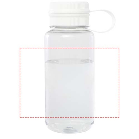 Ryder 900 ml RCS-zertifizierte RPET-Sportflasche mit Multifunktionsdeckel - weiss – Bild 7
