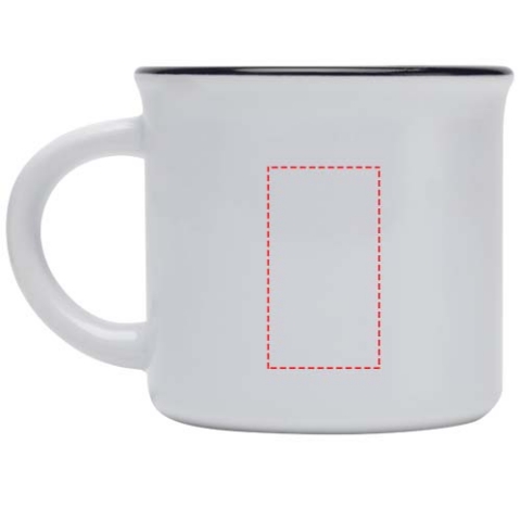 Bari Keramiktasse 240 ml mit glänzender Oberfläche - weiss – Bild 9