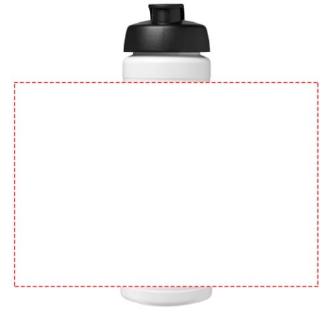 Baseline® Plus 750 ml Flasche mit Klappdeckel - weiss / schwarz – Bild 6