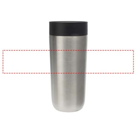 Camden 350 ml RCS-zertifizierter Becher aus Edelstahl mit Keramikauskleidung - silber – Bild 9