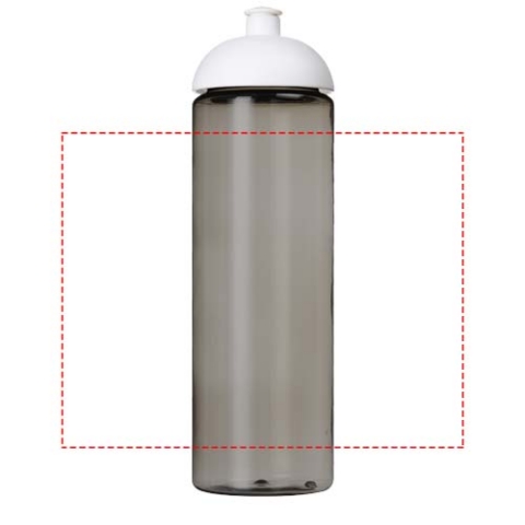 H2O Active® Eco Vibe 850 ml Sportflasche mit Stülpdeckel - kohle / weiss – Bild 5