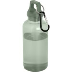 Oregon 400 ml RCS-zertifizierte Trinkflasche aus recyceltem Kunststoff mit Karabiner - heather grün - Hauptfoto