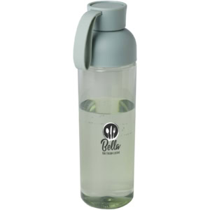 Illuminate 600 ml RPET-Wasserflasche - mintgrün - Logo 1