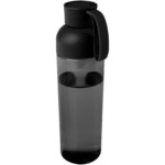 Illuminate 600 ml RPET-Wasserflasche - schwarz - Hauptfoto