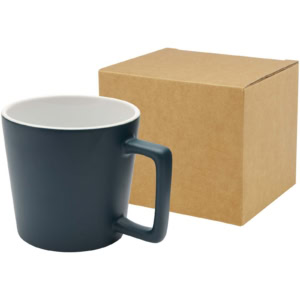 Cali 370 ml Keramiktasse mit matter Oberfläche - tiefseeblau - Hauptfoto