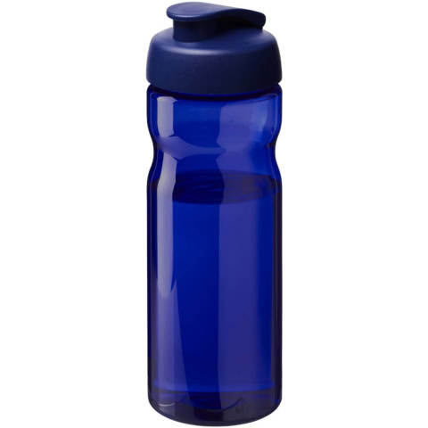 H2O Active® Eco POP Base 650 ml Sportflasche mit Klappdeckel - blau - Hauptfoto