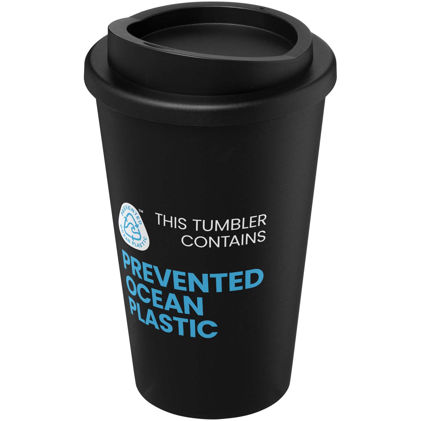Americano® POP 350 ml Isolierbecher - schwarz - Logo 1
