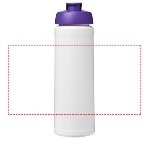 Baseline® Plus 750 ml Flasche mit Klappdeckel - weiss / lila – Bild 5