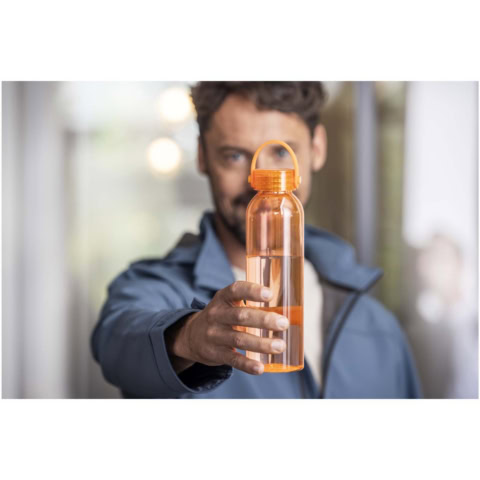 Alti 630 ml RCS-zertifizierte Trinkflasche aus recyceltem Kunststoff - royalblau - Stimmung 1