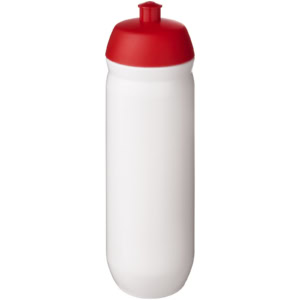 HydroFlex™ 750 ml Squeezy Sportflasche – rot / weiss