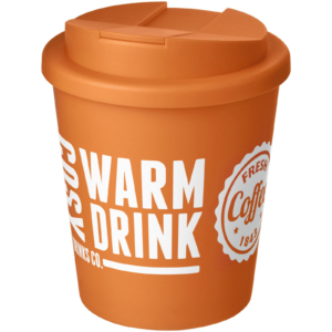 Americano® Espresso 250 ml Isolierbecher mit auslaufsicherem Schraubverschluss - orange - Logo 1