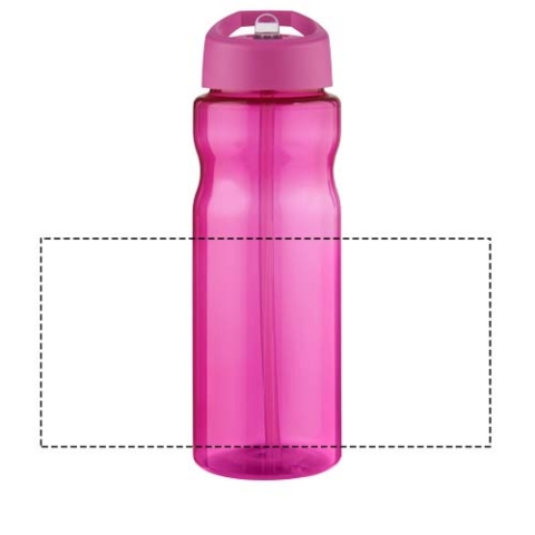 H2O Active® Base 650 ml Sportflasche mit Ausgussdeckel - magenta / magenta – Bild 5