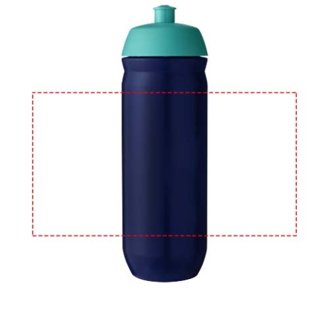 HydroFlex™ 750 ml Squeezy Sportflasche - aquablau / blau – Bild 7