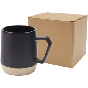 Dolce 300 ml matte Keramiktasse – schwarz