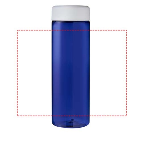 H2O Active® Vibe 850 ml Sportflasche mit Drehdeckel - blau / weiss – Bild 9