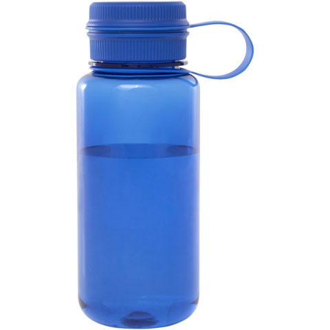 Ryder 900 ml RCS-zertifizierte RPET-Sportflasche mit Multifunktionsdeckel - royalblau - Vorderseite