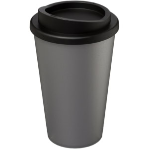 Americano® 350 ml Isolierbecher – silber / schwarz