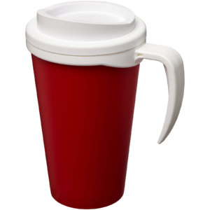 Americano® Grande 350 ml Isolierbecher – rot / weiss