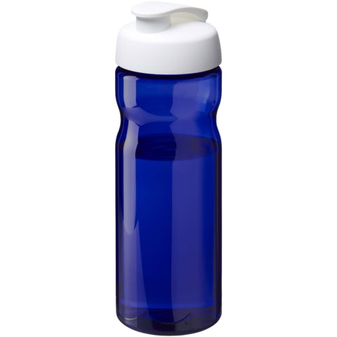 H2O Active® Eco POP Base 650 ml Sportflasche mit Klappdeckel - blau - Hauptfoto