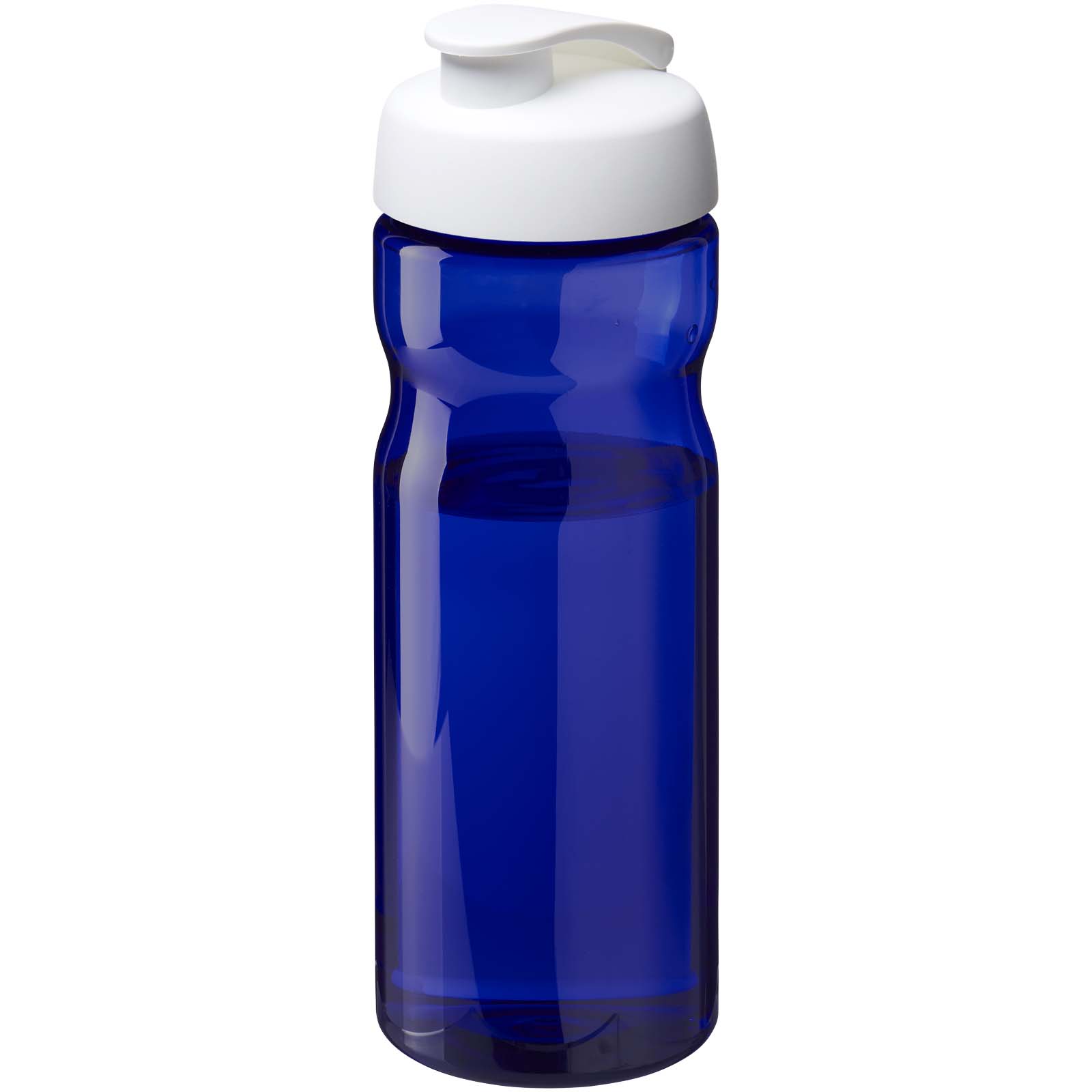 H2O Active® Eco POP Base 650 ml Sportflasche mit Klappdeckel - blau - Hauptfoto