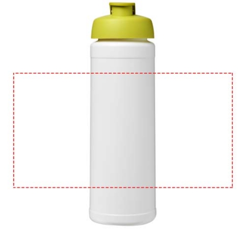 Baseline® Plus 750 ml Flasche mit Klappdeckel - weiss / limone – Bild 5