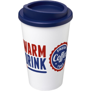 Americano® 350 ml Isolierbecher - blau - Logo 1