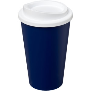 Americano® 350 ml Isolierbecher – blau / weiss