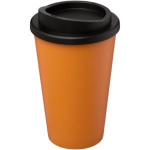 Americano® 350 ml Isolierbecher – orange / schwarz