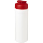 Baseline® Plus grip 750 ml Sportflasche mit Klappdeckel - weiss - Hauptfoto