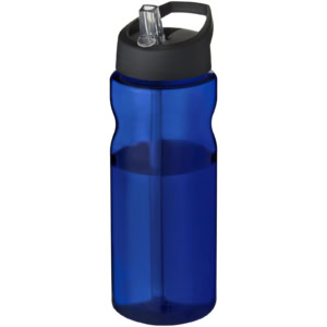 H2O Active® Eco Base 650 ml Sportflasche mit Ausgussdeckel – blau / schwarz