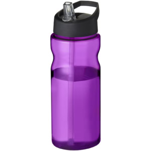 H2O Active® Eco Base 650 ml Sportflasche mit Ausgussdeckel – lila / schwarz