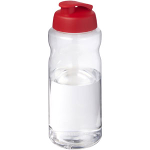 H2O Active® Big Base 1L Sportflasche mit Klappdeckel – rot