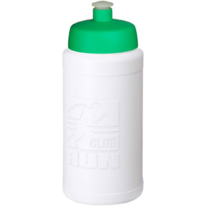Baseline Rise 500 ml Sportflasche – weiss / grün