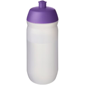 HydroFlex™ Clear 500 ml Squeezy Sportflasche – lila / klar mattiert