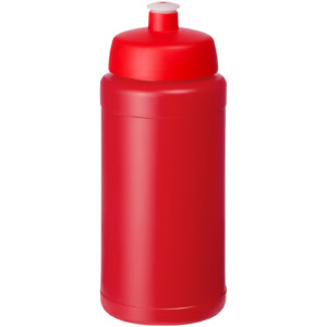 Baseline Recycelte Sportflasche, 500 ml – rot / rot
