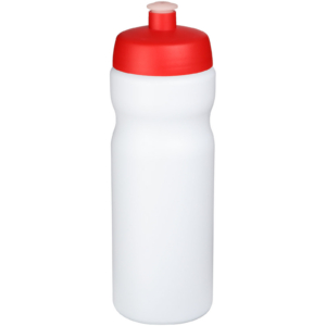Baseline® Plus 650 ml Sportflasche – weiss / rot