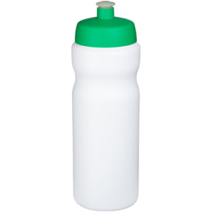 Baseline® Plus 650 ml Sportflasche – weiss / grün