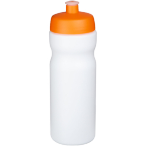Baseline® Plus 650 ml Sportflasche – weiss / orange