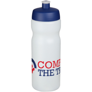 Baseline® Plus 650 ml Sportflasche - transparent - Logo 1