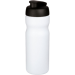 Baseline® Plus 650 ml Sportflasche mit Klappdeckel - weiss - Hauptfoto