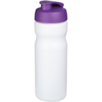 Baseline® Plus 650 ml Sportflasche mit Klappdeckel - weiss - Hauptfoto