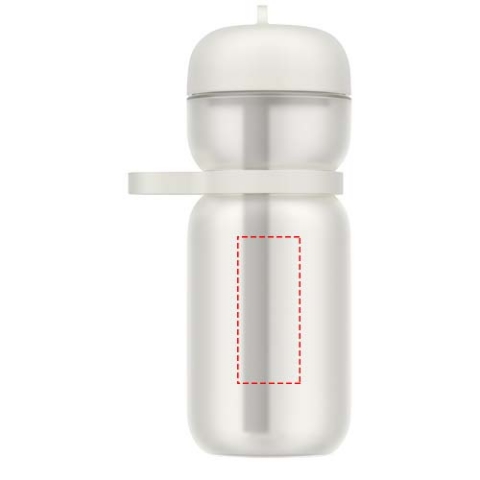 Mepal 600 ml Flip Sportflasche - weiss – Bild 5