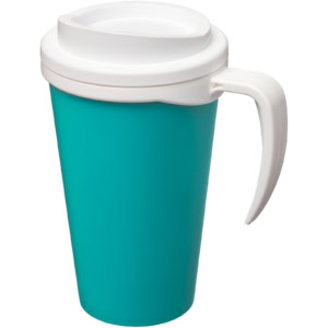 Americano® Grande 350 ml Isolierbecher – aquablau / weiss