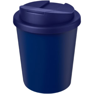 Americano® Espresso Eco 250 ml recycelter Isolierbecher mit auslaufsicherem Deckel – blau