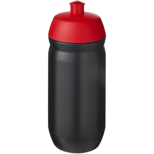 HydroFlex™ 500 ml Squeezy Sportflasche – rot / schwarz