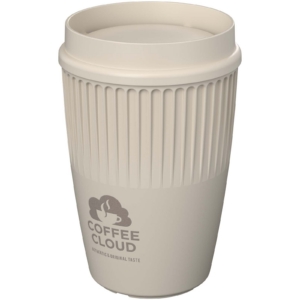 Cirrus POP 350 ml Becher mit 360°-Deckel - sandstone - Logo 1