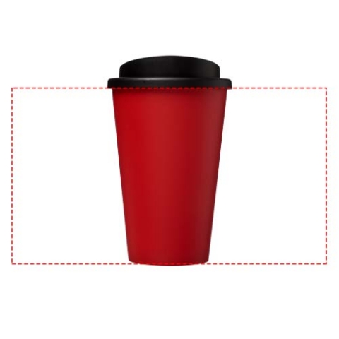 Americano® 350 ml Isolierbecher - rot / schwarz – Bild 7