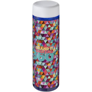 H2O Active® Vibe 850 ml Sportflasche mit Drehdeckel - blau - Logo 1